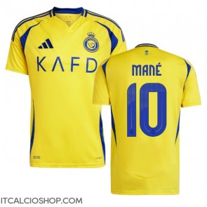 Al-Nassr Sadio Mane #10 Prima Maglia 2024-25 Manica Corta